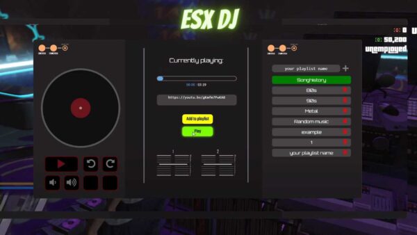 fivem dj script