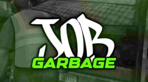 ESX Garbage Job: Open source, ESX support, customizable job settings, multiple locations, service vehicle garage, and earnings from collecting trash.