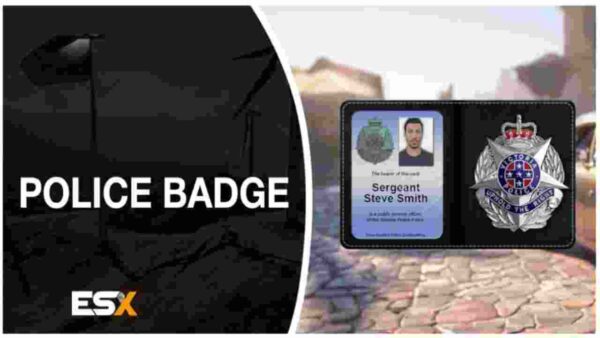 Discover everything about ESX Advanced Police Badges, including their features,and implementation on FiveM servers. Learn how to optimize