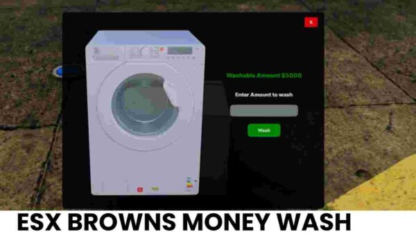 Explore the ESX Browns Money Wash feature, a vital tool for managing in-game money laundering operations. Learn about its features, setup, and best