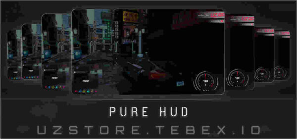 ESX pureHud: Open source, ESX support, customizable HUD elements, seamless integration, optimized performance, enhancing the player