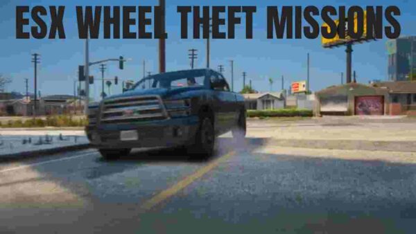 The ESX Wheel Theft Missions script is designed to integrate smoothly with the ESX framework, ensuring compatibility with other server features and scripts